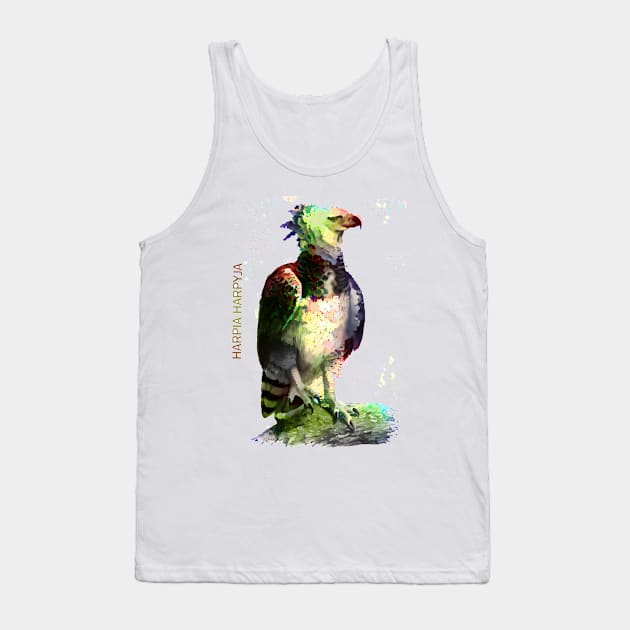 Harpia Harpiya Colorful Tank Top by Christian94